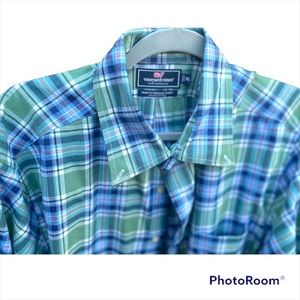 Men’s Vineyard Vines Performance slim fit Murray shirt, button up. XL 🐳
